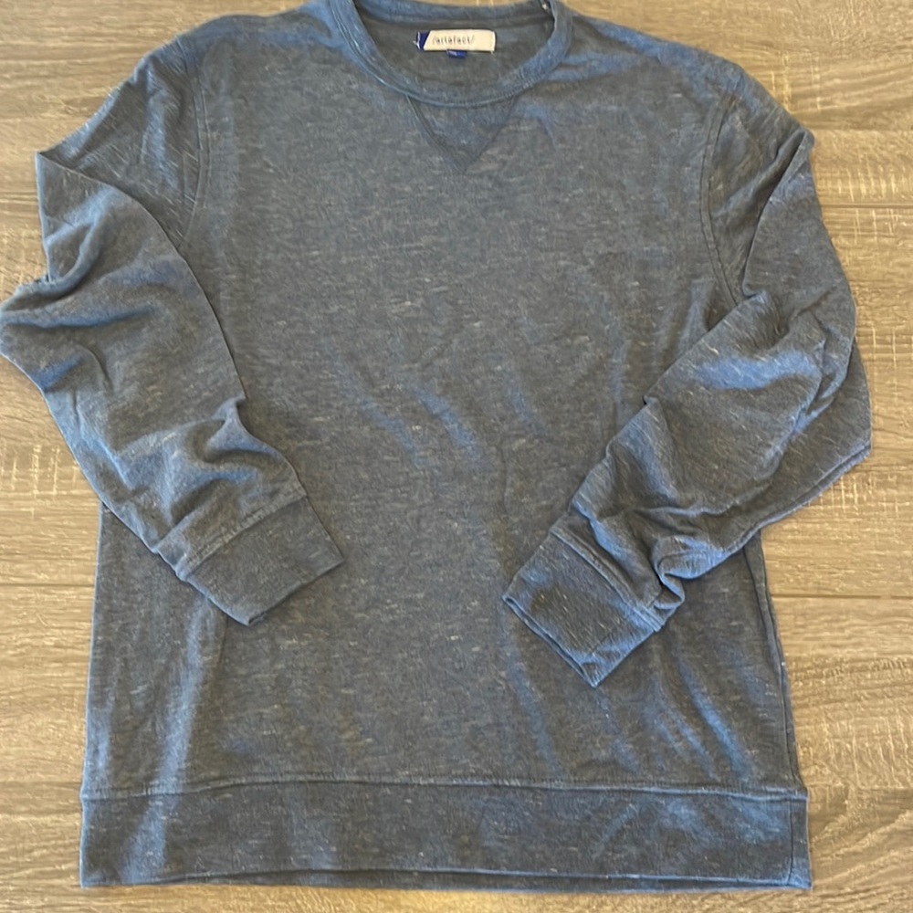 Heather Blue Lightweight Fleece